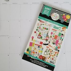 Happy Planner Seasonal Sticker Book 1557 Pieces